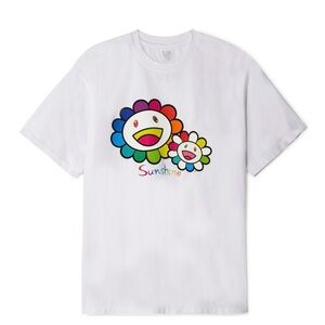 Takashi Murakami x Sky High Farm White Sunshine Collab Shirt - Unisex Small